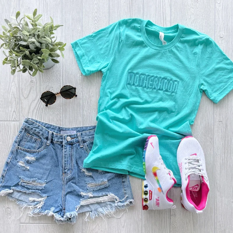 Nightclub Style Motherhood Box • Teal Tonal Tee