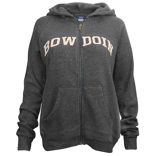 Sports Fitness Style Women's Stockton Full-Zip Bowdoin Hood from MV Sport