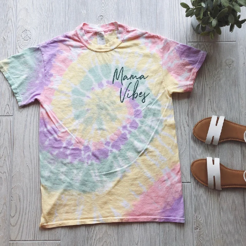 Black And White Style Mama Vibes • Pastel Tie-Dye