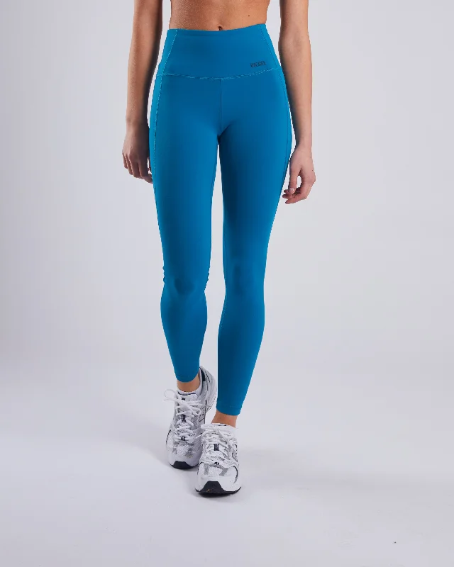 Sports Fitness Style Silvia Icon Pant Marine Teal