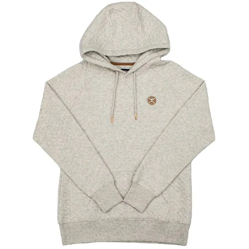 Sports Jacket "Mogul" White w/ Quilted Pattern Hoody