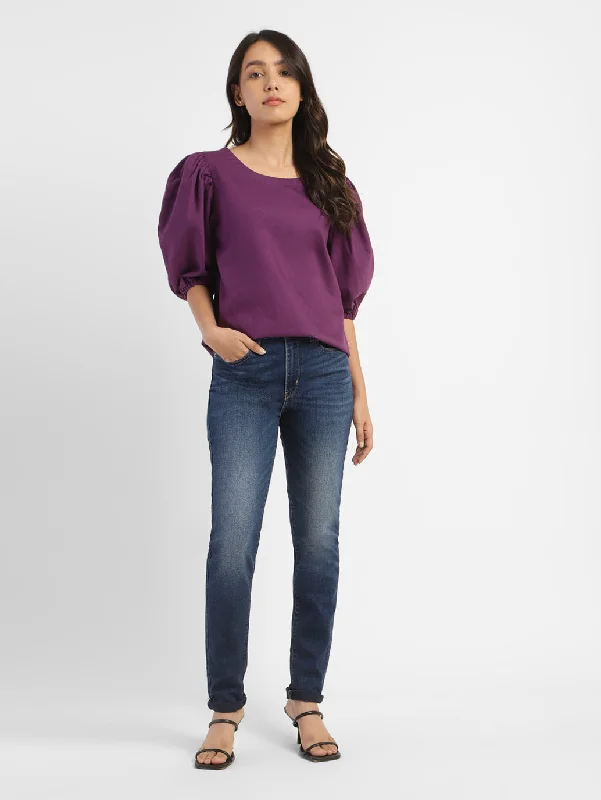 Street Style Women's High Rise 721 Skinny Fit Jeans