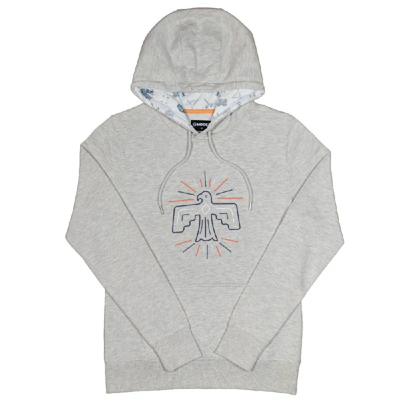 Alice style "Prairie" Grey w/TB Bird Logo Hoody