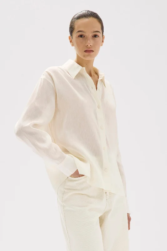Customized Version Harper Linen Silk Shirt