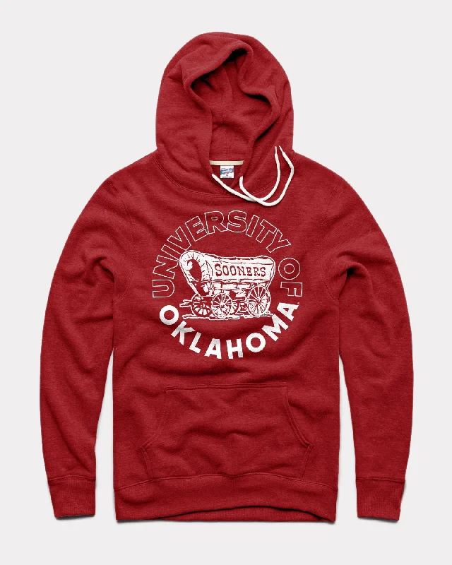 Warm Winter Series University of Oklahoma Circle Cardinal Hoodie