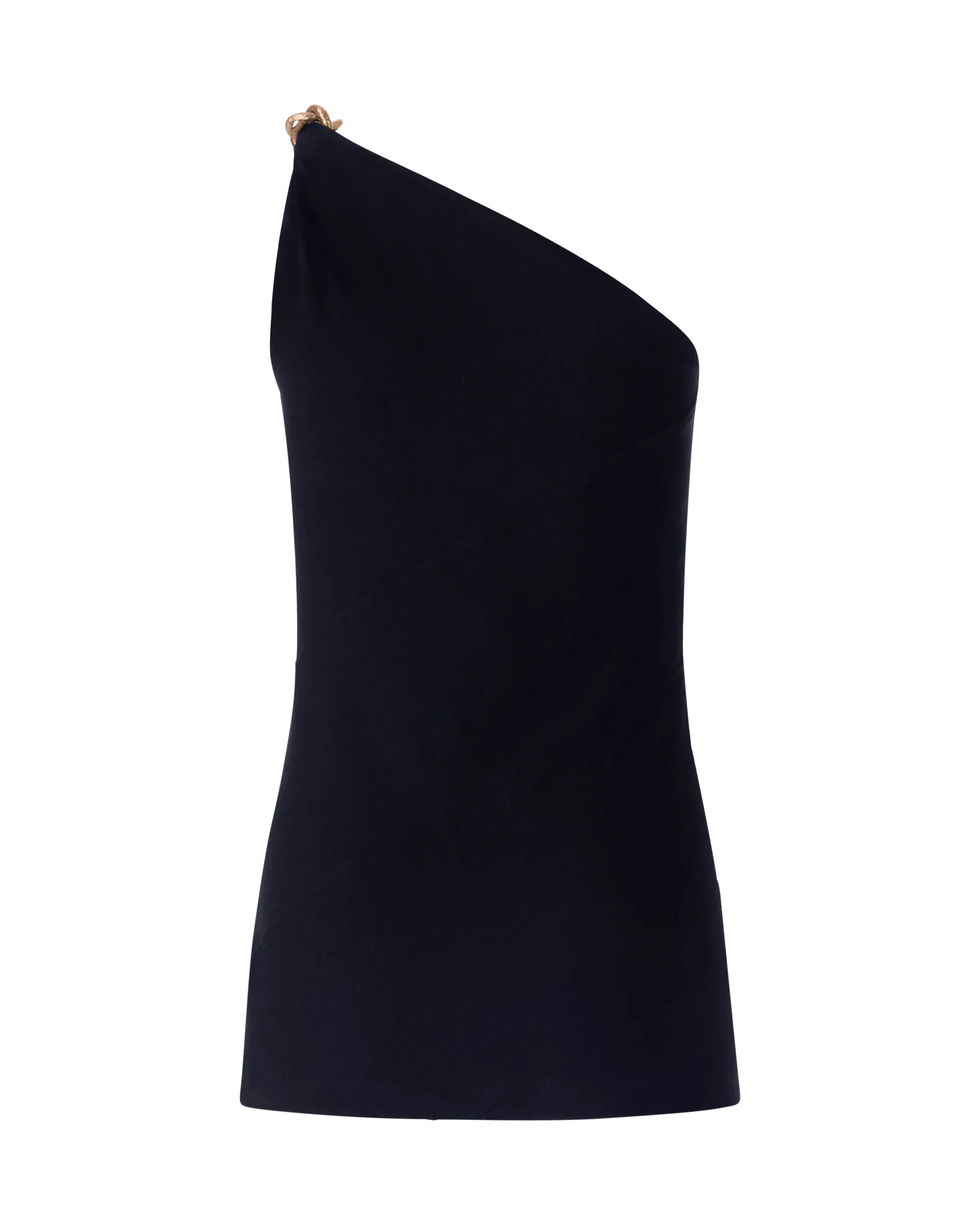 Retro Design Asymmetrical Top With Chain