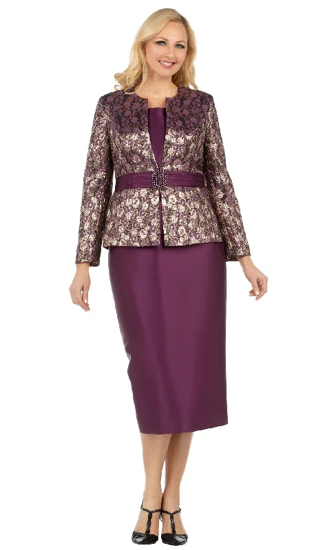 Fun and cute Giovanna Suit G1132-Plum