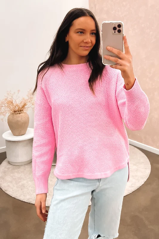 Energetic Lachie Knit Pink