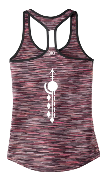Elegant and noble Women's Reflective Tank Top - Paths