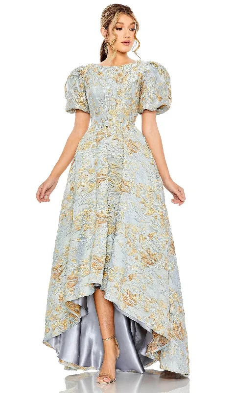 Street Style Suit Ieena Duggal 11608 - Brocade High-Low Prom Dress