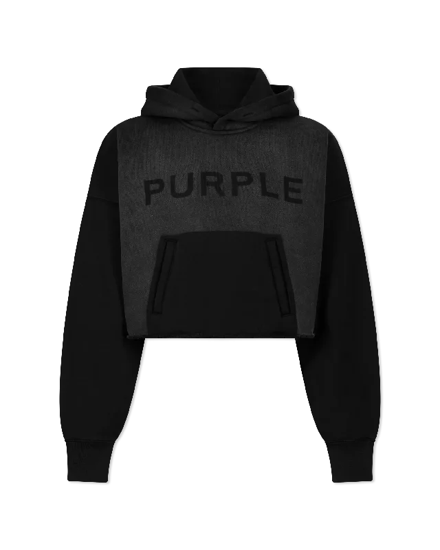 Elegant And Lazy Heavyweight Fleece Raw Hem Hoodie