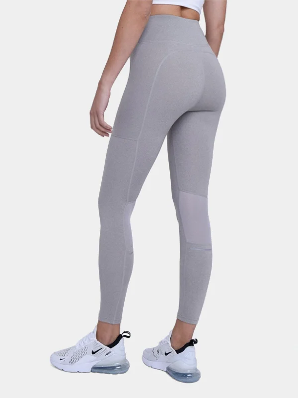 Stand-up collar design SuperThermal Compression Base Layer Tights for Women With Brushed Inner Fabric