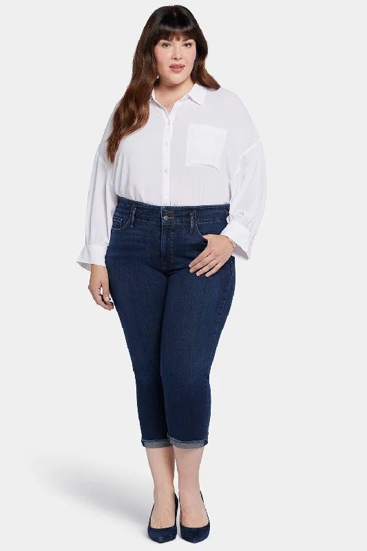 Sports Tights Chloe Capri Jeans In Plus Size - Northbridge