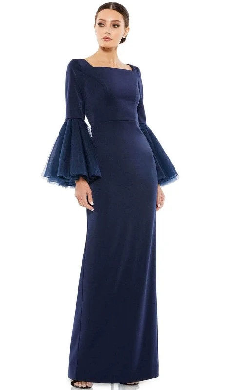 Avant-garde trend Mac Duggal 11233 - Bell Sleeve Sheath Evening Dress