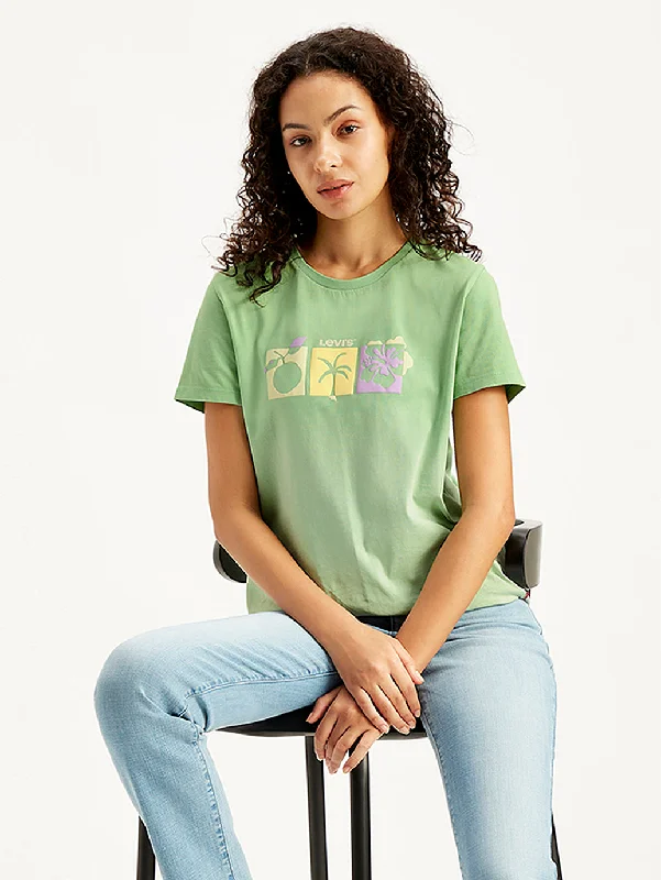 Creative Style Women's Graphic Print Regular Fit T-Shirt