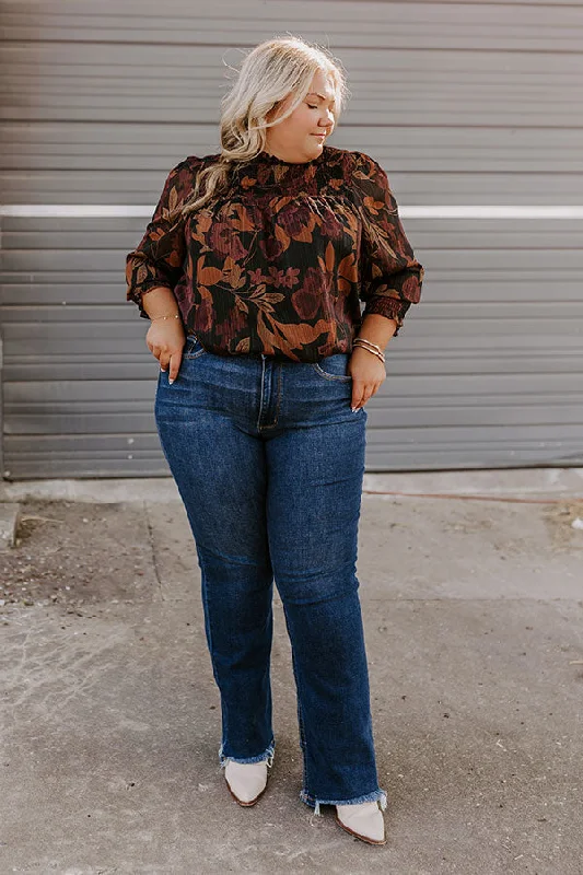 Sports Fitness Wear JUDY BLUE Ellison High Waist Bootcut Jean Curves