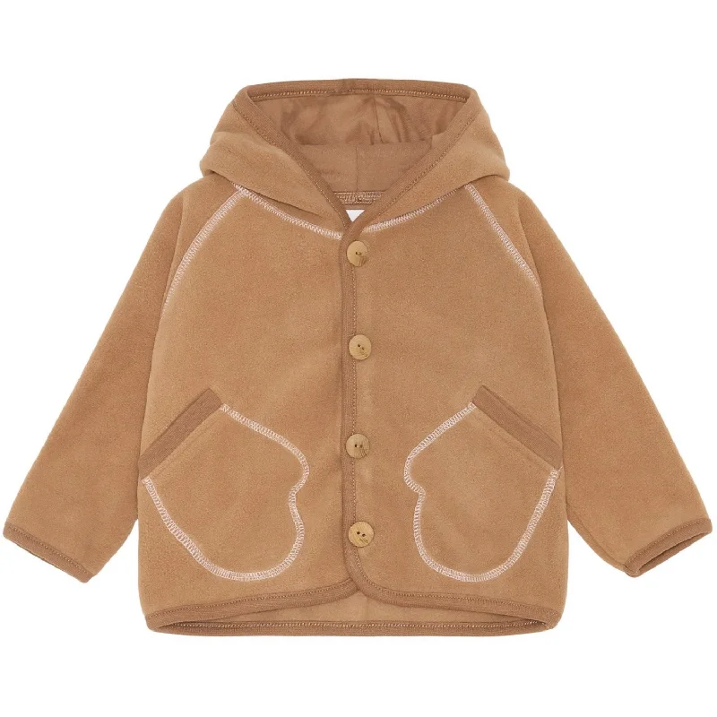 Round neck design Molo Rose Mist Uli Fleece Jacket