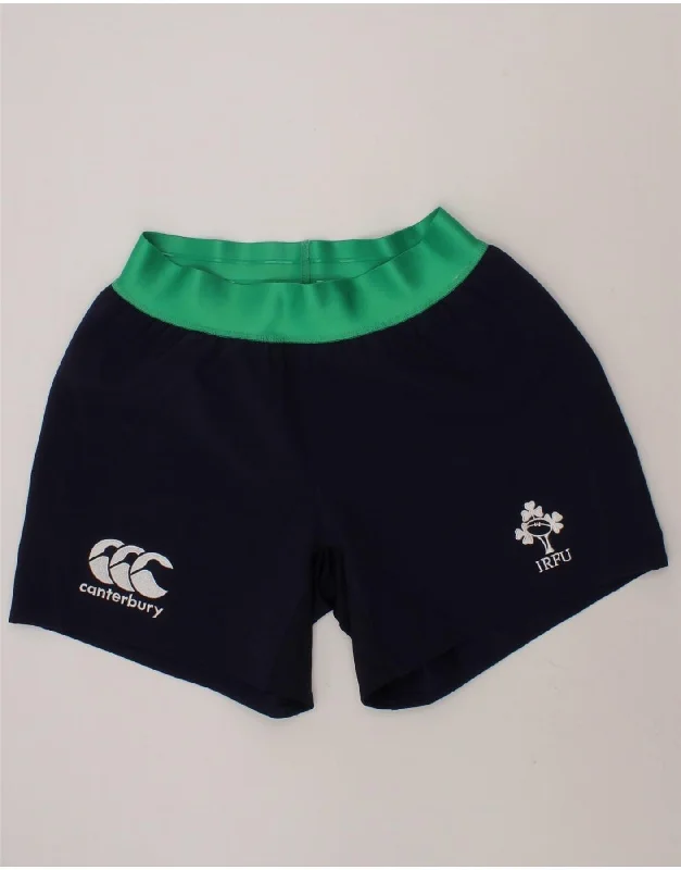 Sports Yoga Style CANTERBURY Womens Irish Rugby Graphic Sport Shorts UK 14 Medium Navy Blue Sports Yoga Style CANTERBURY Womens Irish Rugby Graphic Sport Shorts UK 14 Medium Navy Blue