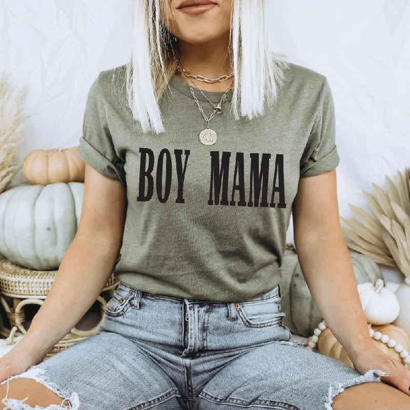 High-end atmosphere BOY MAMA • Olive Tee