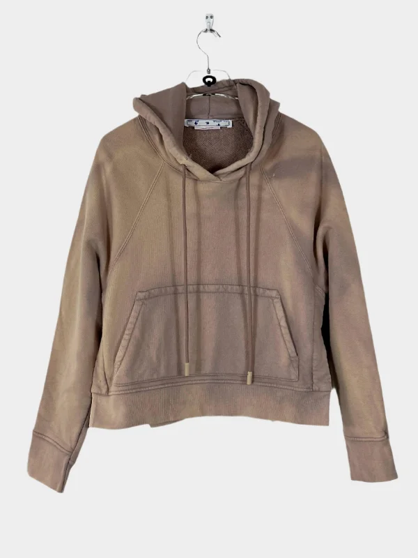 Street Personality Style Laundry Crop Hoodie