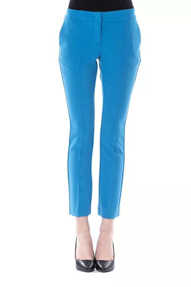 Letter embroidery BYBLOS  Polyester Jeans & Women's Pant