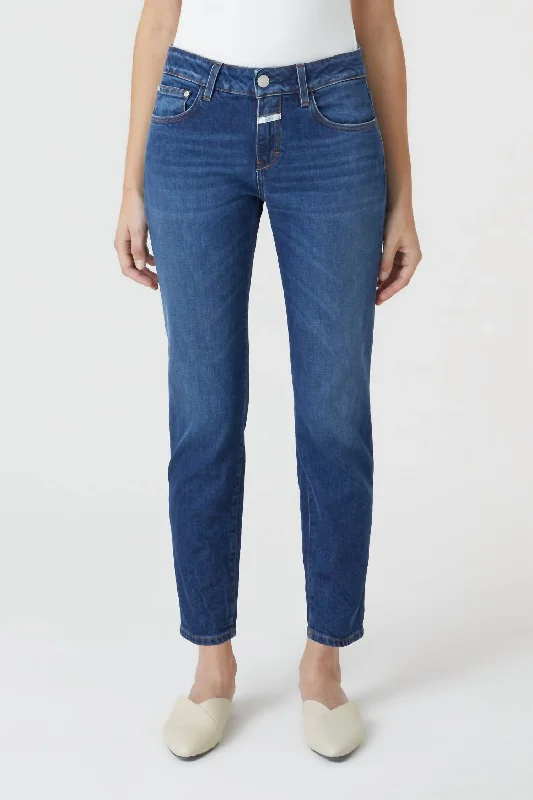 Skirt style Baker Jean In Dark Blue