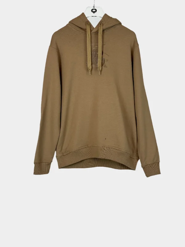 Fashionable sports Embossed Logo Hoodie