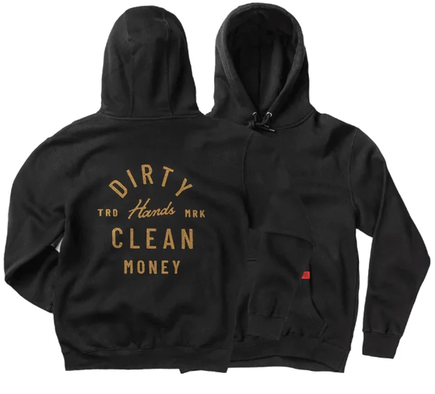 High waist design Women's Juno Hoodie - Black