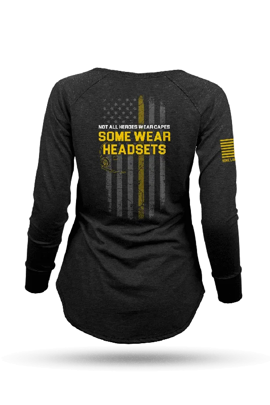 Street Letter Style Dispatcher Flag - Women's Long-Sleeve Shirt
