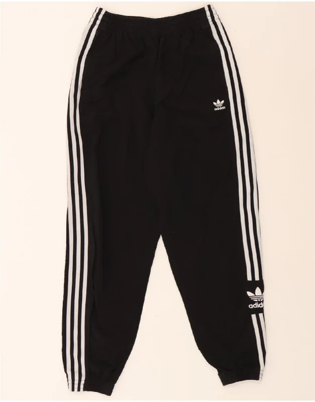 Comfortable And Simple ADIDAS Womens Graphic Tracksuit Trousers Joggers UK 12 Medium Black Comfortable And Simple ADIDAS Womens Graphic Tracksuit Trousers Joggers UK 12 Medium Black