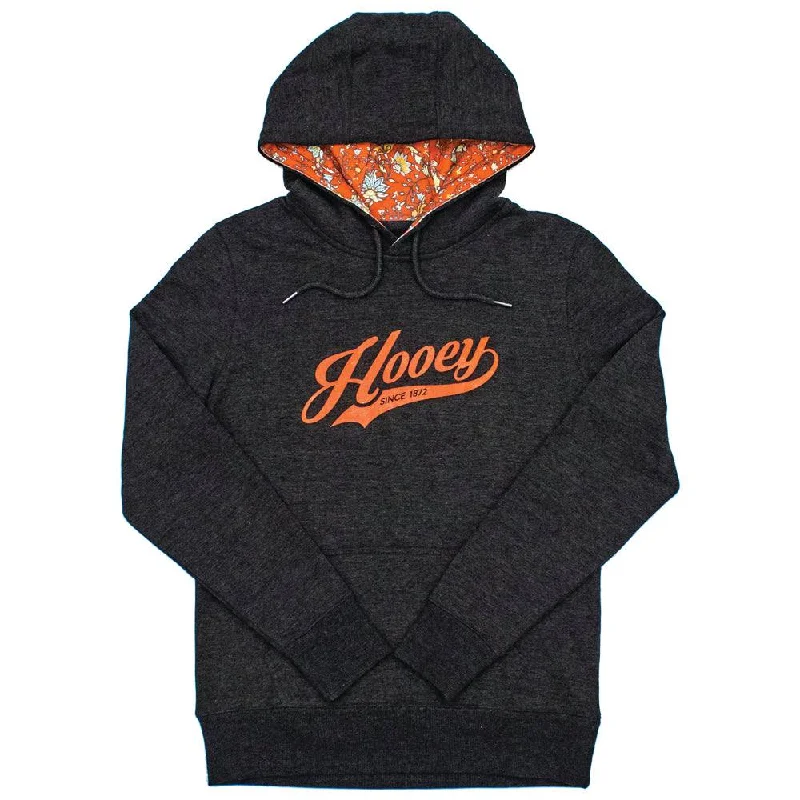 Design sense "Prairie" Charcoal w/Orange Logo Hoody
