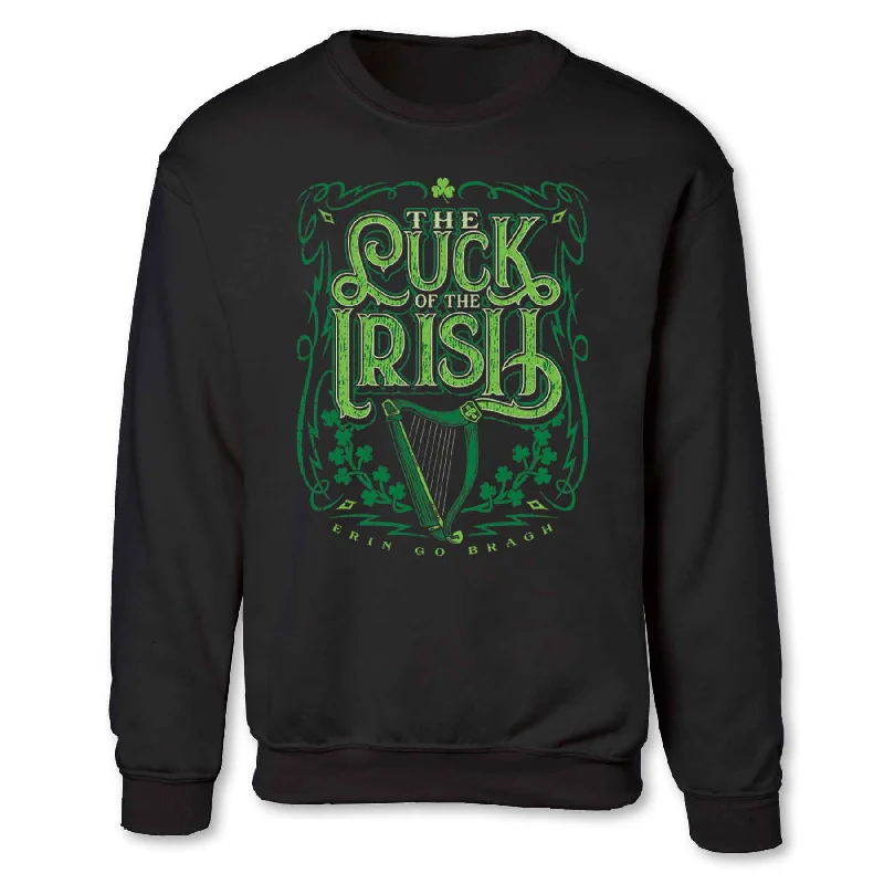 Black And White Style Luck of the Irish Sweatshirt