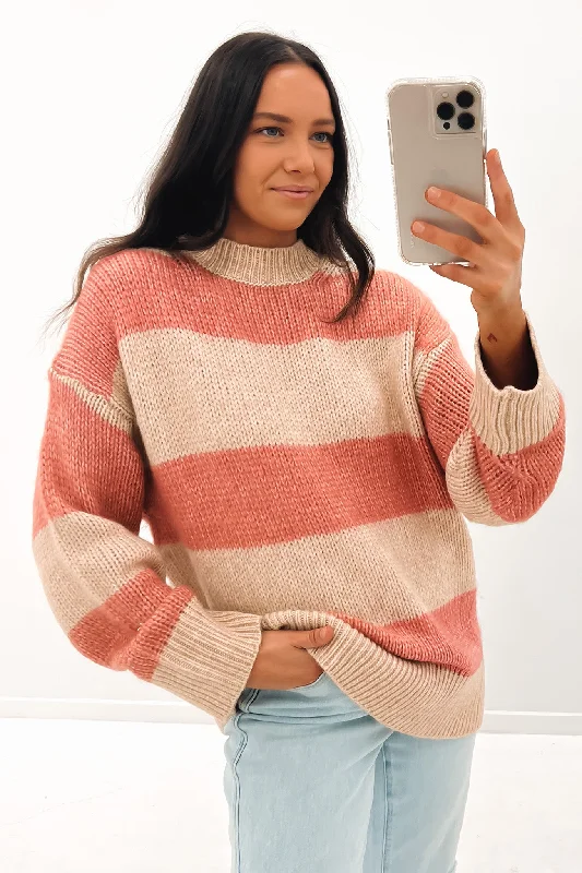 Slim Fit Fynn Knit Rust