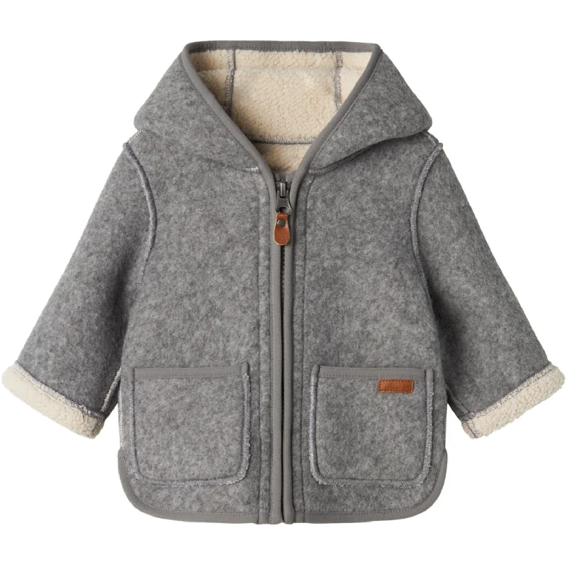 Energetic Name It Grey Melange Mily Jacket2