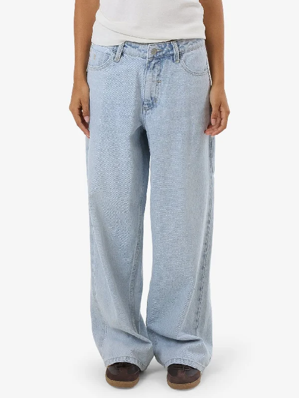 Unique prints Billie Low Jean - Light Ash Blue