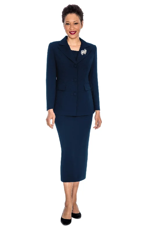 Street Letter Style Giovanna Usher Suit 0655-Navy