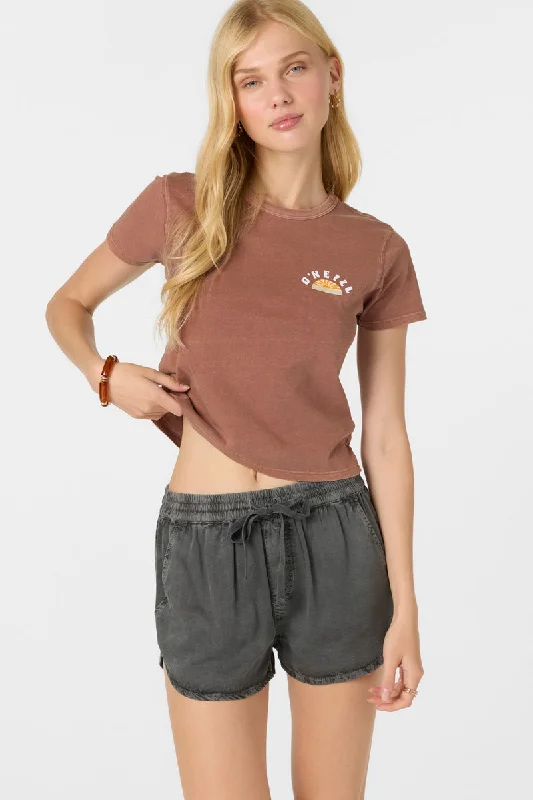 Printing decoration O'Neill Sunny Side Tee-Carob Brown