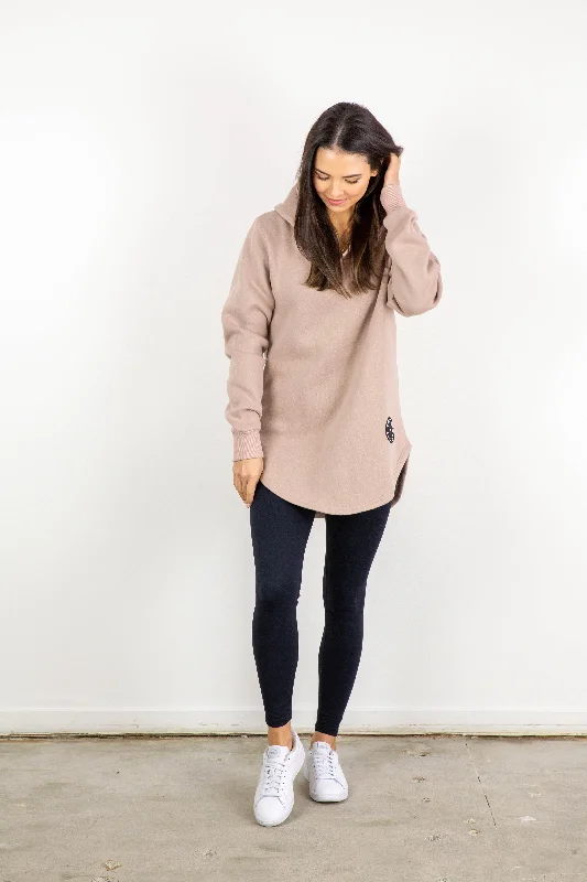 Retro Lace Fabric ESSENTIAL HOODY MUSHROOM (PRE-ORDER)