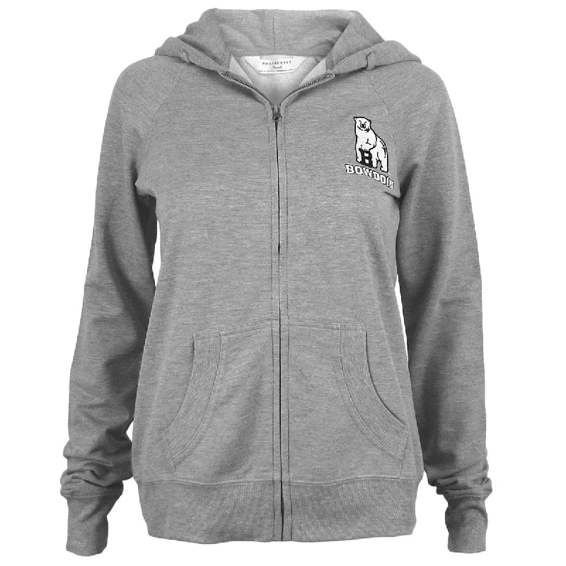 Windbreaker fashion Women's Dream Fleece Full Zip Hood from Boxercraft