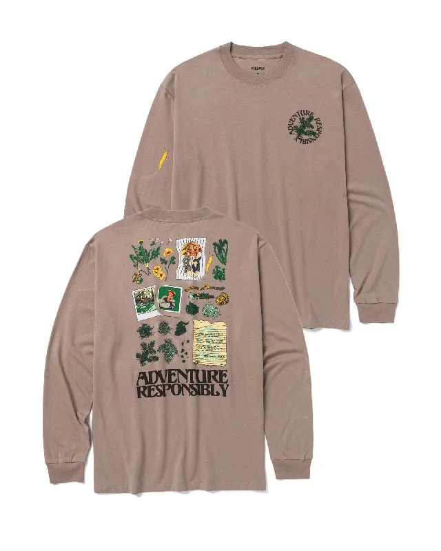 Elegant Style Forest Forager Long Sleeve Tee