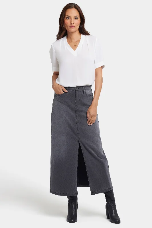 Trendy and versatile High Rise Long Skirt - Wild Spirit