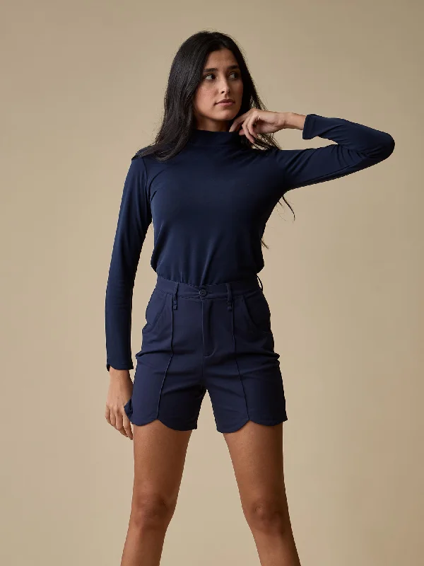 Affordable selection Long Sleeve Keyhole Top