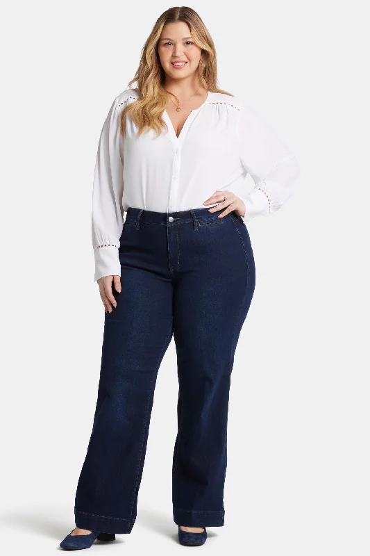 Amazing design Teresa Trouser Jeans In Plus Size - Burbank Wash