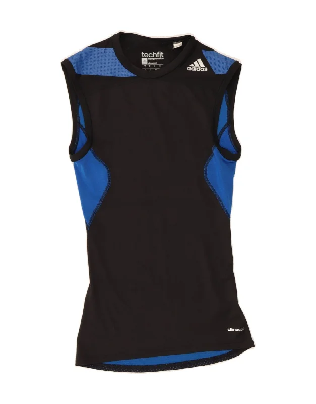 Sports outdoor style ADIDAS Womens Climacool Longline Vest Top UK 8 Small Black Colourblock Sports outdoor style ADIDAS Womens Climacool Longline Vest Top UK 8 Small Black Colourblock