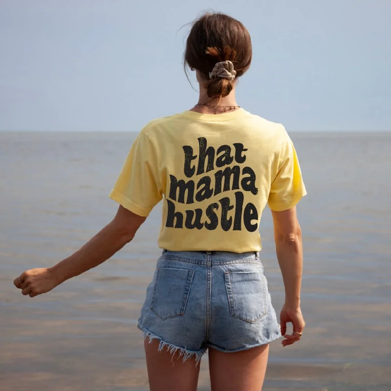 Low-key Luxury that mama hustle • Yellow Tee