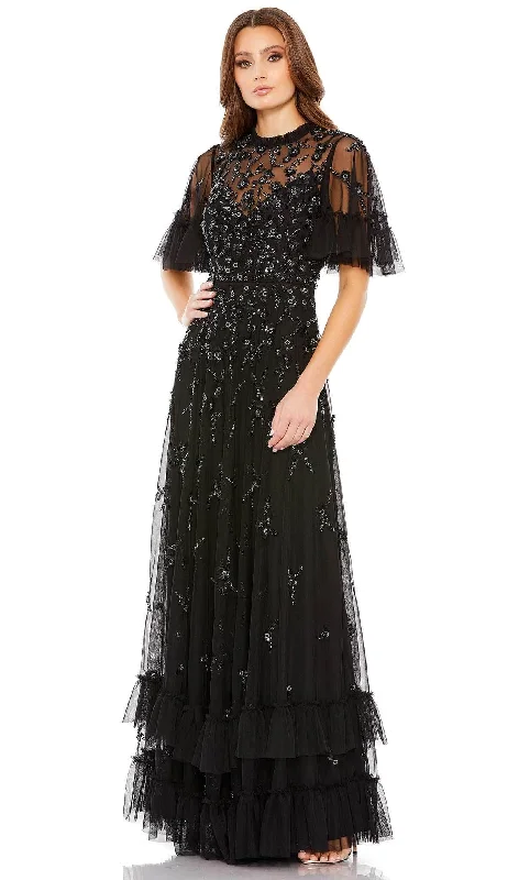 Street Sports Shoes Mac Duggal 9199 - Floral A-line Mother of the Bride Dress
