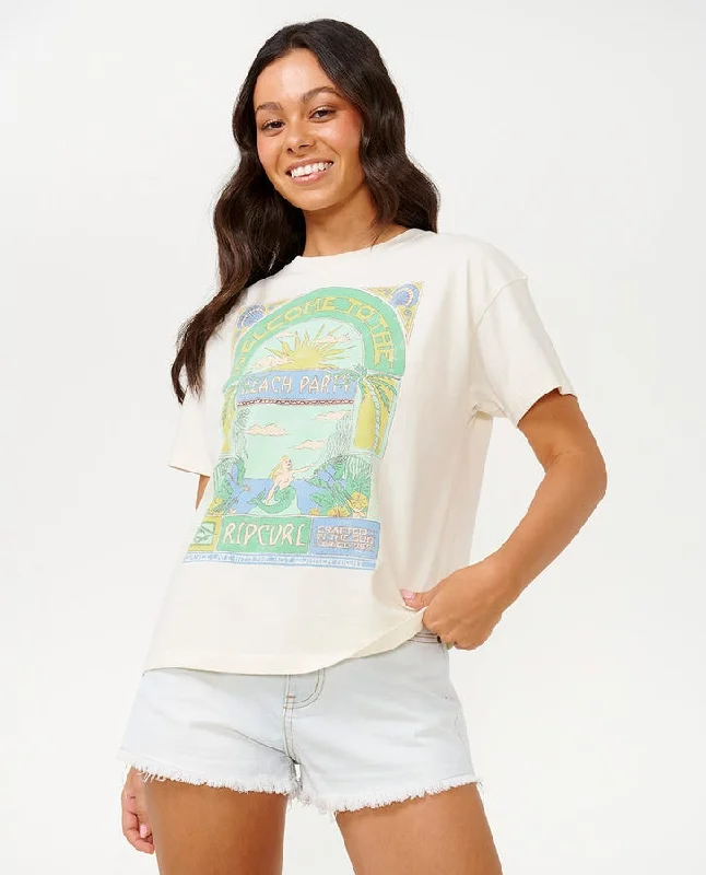 Innovative Design Rip Curl Tropicana Relaxed Tee-Bone