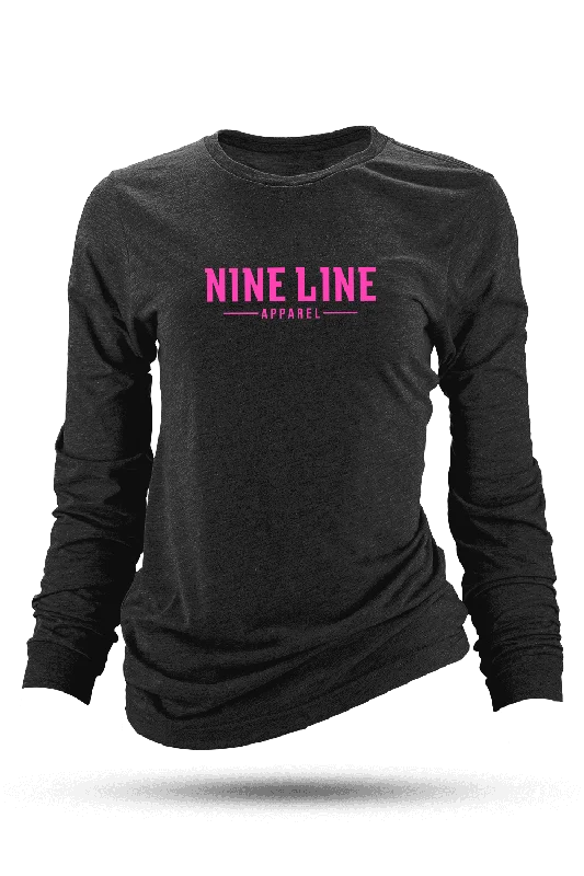Ultra-lightweight NLA Basic Pink Logo - Long-Sleeve Shirt