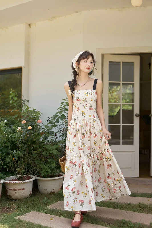 Avant-garde trend Maxi Spaghetti Strap Dress for Women