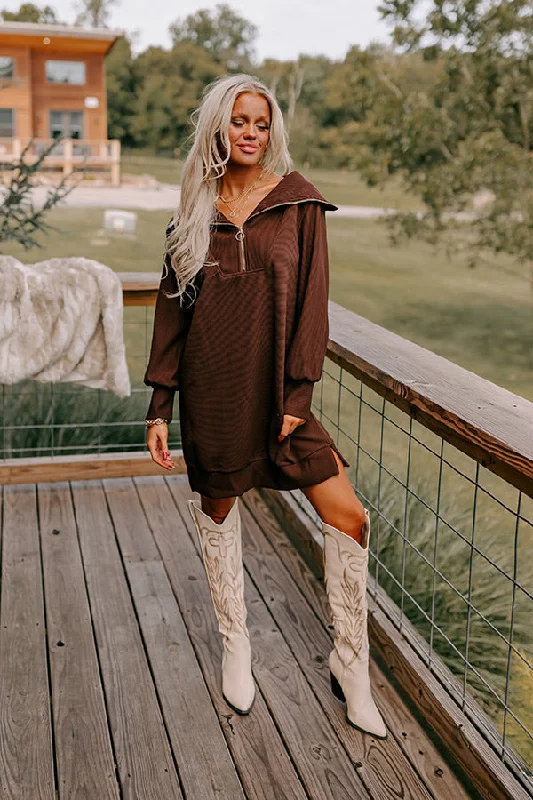Party Wear Cafe Meet Up Ribbed Mini Dress